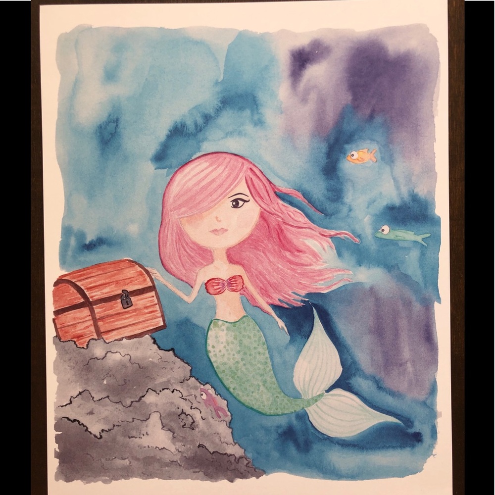 Art print - mermaid
